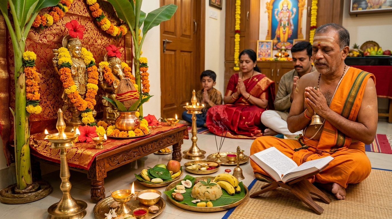 सत्यनारायण पूजा